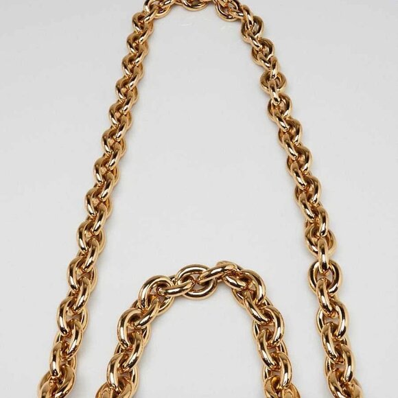 Bottega Veneta Brown Woven Leather Maxi Weave Padded Cassette Chain Bag - Picture 6 of 10